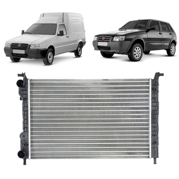RADIADOR FIAT UNO FIORINO 1.0 1.3 FIRE FLEX COM AR 2005/2013