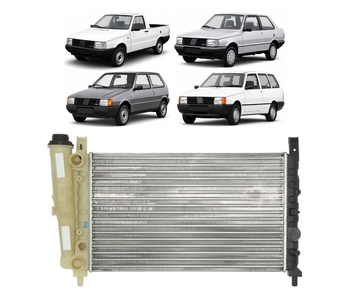 RADIADOR UNO FIORINO PREMIO ELBA 1.5 FIASA 1985 A 1993 DENSO