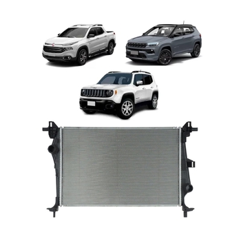 RADIADOR PARA RENEGADE COMPASS 2.0 DIESEL VALEO 51965906