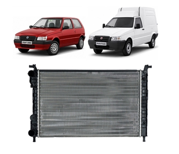 RADIADOR FIAT UNO FIORINO 1.0 1.3 FIRE FLEX COM AR 2005/2013