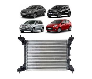 RADIADOR FIAT PALIO GRAND SIENA UNO MOBI EVO SISTEMA DENSO