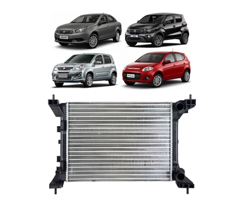 RADIADOR FIAT PALIO GRAND SIENA UNO MOBI EVO SISTEMA DENSO