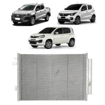 CONDENSADOR MOBI UNO FIORINO STRADA 2017/2026 FIREFLY DENSO