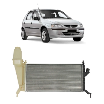 RADIADOR CHEVROLET CELTA 2000 a 2005 1.0 1.4 COM AR VALEO