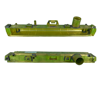 CAIXA SUPERIOR RADIADOR METAL MB AXOR 1933 2831 2002/2007