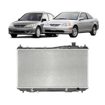 RADIADOR HONDA CIVIC 1.7 G7 2001 A 2006 DENSO 19010BMWM01