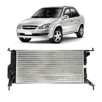 RADIADOR CHEVROLET CLASSIC 2010 a 2016 1.0 COM E SEM AR DENSO