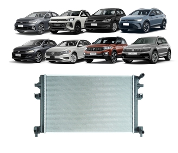 RADIADOR AUXILIAR VW POLO VIRTUS T-CROSS NIVUS 1.0 1.4 TSI DENSO