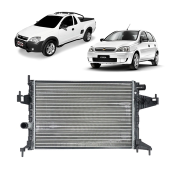 RADIADOR PARA CORSA 2003/2012 MONTANA 2003/2010 MAHLE
