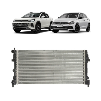 RADIADOR VW POLO TERA 1.0 MPI ASPIRADO 2018 A 2027 MAHLE