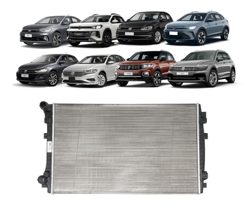 RADIADOR PRINCIPAL VW POLO VIRTUS T-CROSS NIVUS 1.0 1.4 TSI VALEO
