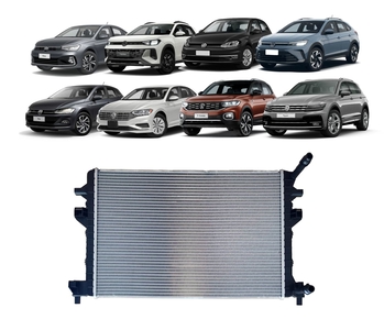 RADIADOR AUXILIAR VW POLO VIRTUS T-CROSS NIVUS 1.0 1.4 TSI TECFAN