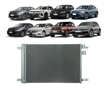 CONDENSADOR VW POLO VIRTUS NIVUS T-CROSS 1.0 1.4 TSI 1.6 MSI ROYCE
