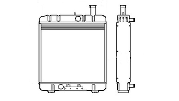 RADIADOR TRATOR 118 118-4 128 128-4 MWM 1983/2000 193100