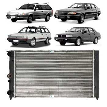 RADIADOR FORD VOLKSWAGEN QUANTUM ROYALE SANTANA VERSAILLES 1995 a 1995 1.8 2.0 SEM AR VISCONDE-MODINE