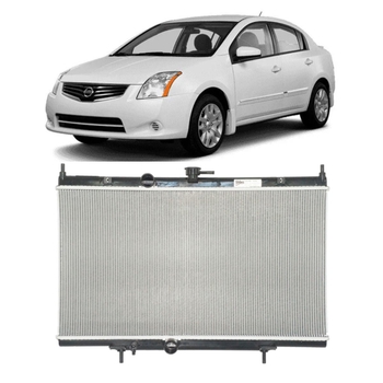 RADIADOR NISSAN SENTRA 2008 a 2012 2.0 COM AR VALEO