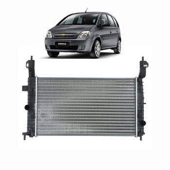 RADIADOR CHEVROLET MERIVA 2003 a 2009 1.8 SEM AR REACH RADIADORES